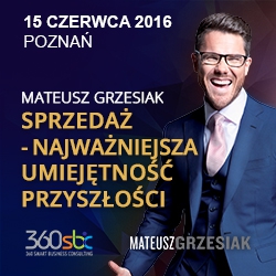 SPRZEDAŻ - NAJWAŻNIEJSZA UMIEJĘTNOŚĆ PRZYSZŁOŚCI; POZNAŃ