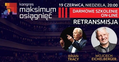 BEZPŁATNE szkolenie on-line "Maksimum Osiągnięć" - retransmisja