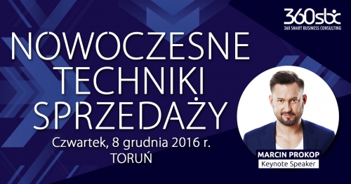 KONFERENCJA NOWOCZESNE TECHNIKI SPRZEDAŻY - TORUŃ