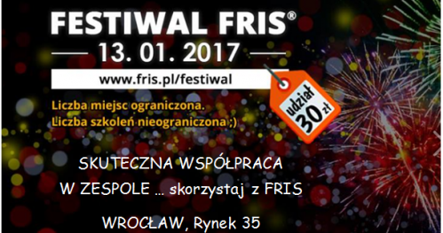 SKUTECZNA WSPÓŁPRACA W ZESPOLE  …skorzystaj z narzędzia FRIS