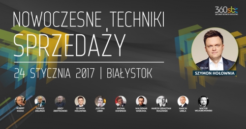 KONFERENCJA NOWOCZESNE TECHNIKI SPRZEDAŻY - BIAŁYSTOK