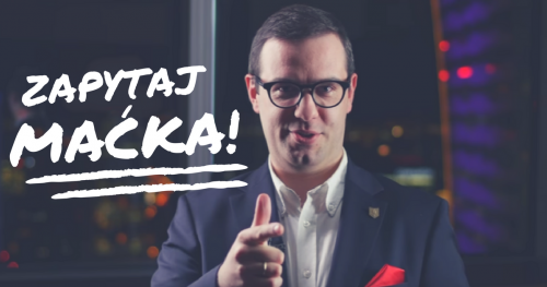 #1 Zapytaj Maćka! 19.01.2017 o 20.30