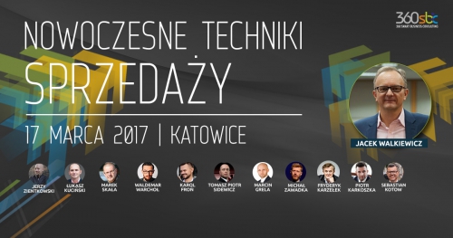 KONFERENCJA NOWOCZESNE TECHNIKI SPRZEDAŻY - KATOWICE