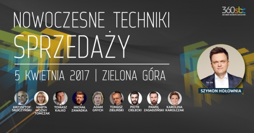 KONFERENCJA NOWOCZESNE TECHNIKI SPRZEDAŻY - ZIELONA GÓRA