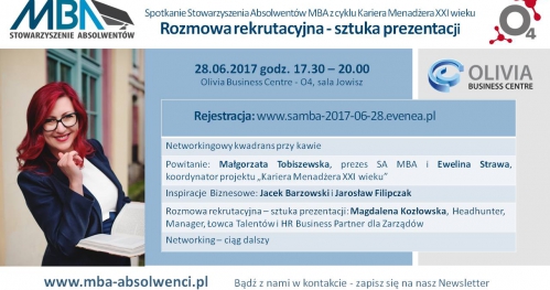 Rozmowa rekrutacyjna - sztuka prezentacji