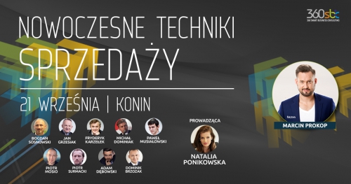 KONFERENCJA- NOWOCZESNE TECHNIKI SPRZEDAŻY KONIN
