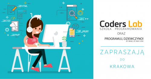 Darmowe warsztaty front-endowe Programuj, Dziewczyno! z Coders Lab w Krakowie