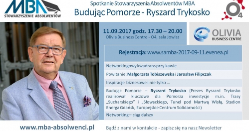 Budując Pomorze - spotkanie z Ryszardem Trykosko
