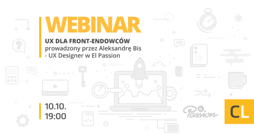 Webinar Coders Lab: UX dla front-endowców