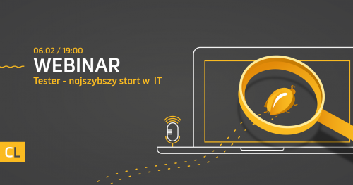 Webinar Coders Lab: Tester - najszybszy start w IT