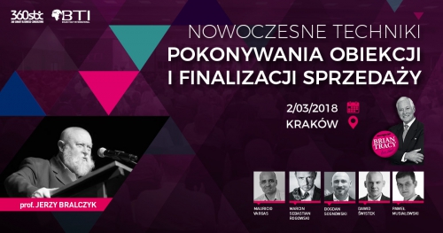 NOWOCZESNE TECHNIKI POKONYWANIA OBIEKCJI I FINALIZACJI SPRZEDAŻY - Kraków
