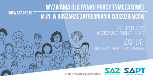 WYZWANIA DLA RYNKU PRACY TYMCZASOWEJ - M.IN. W OBSZARZE ZATRUDNIANIA CUDZOZIEMCÓW