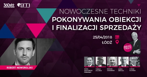 NOWOCZESNE TECHNIKI POKONYWANIA OBIEKCJI I FINALIZACJI SPRZEDAŻY - Łódź