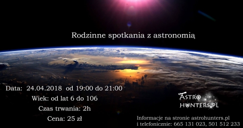 Rodzinne spotkania z astronomią