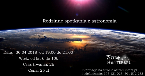 Rodzinne spotkania z astronomią