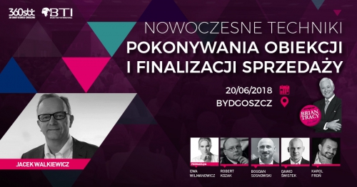NOWOCZESNE TECHNIKI POKONYWANIA OBIEKCJI I FINALIZACJI SPRZEDAŻY - Bydgoszcz