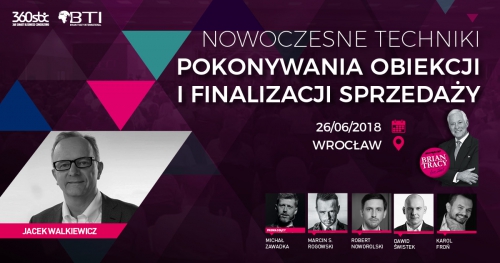 NOWOCZESNE TECHNIKI POKONYWANIA OBIEKCJI I FINALIZACJI SPRZEDAŻY - Wrocław