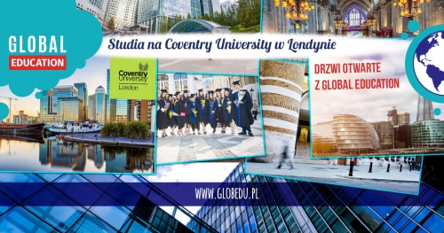 Studia na Coventry University Londyn - Drzwi otwarte z GlobEdu