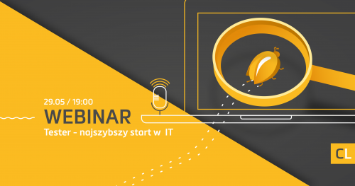 Webinar Coders Lab: Tester - najszybszy start w IT