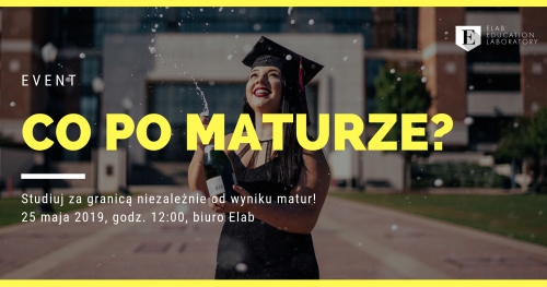 Co po maturze? Studiuj za granicą niezależnie od wyniku matur!