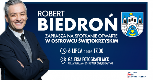 Robert Biedroń w Ostrowcu Świętokrzyskim!