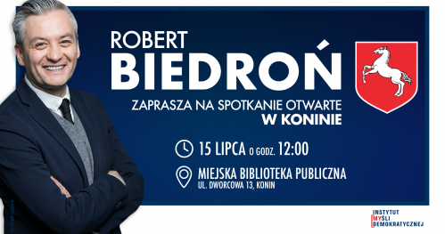 Robert Biedroń w Koninie!