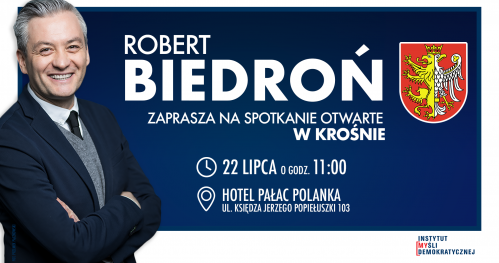 Robert Biedroń w Krośnie!