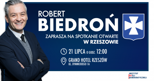 Robert Biedroń w Rzeszowie!