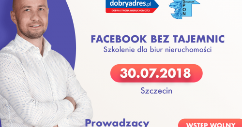 FACEBOOK BEZ TAJEMNIC - Szkolenie dla biur nieruchomości