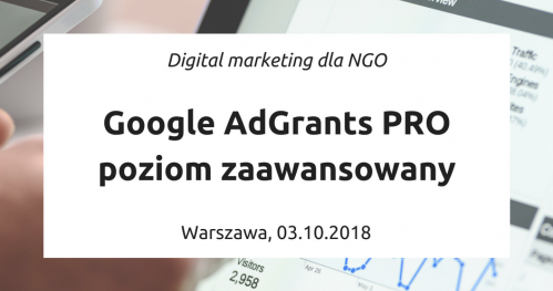 Google Ad Grants PRO - poziom zaawansowany