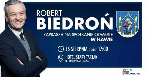 Robert Biedroń w Iławie!