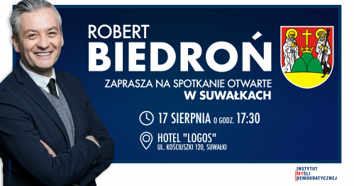 Robert Biedroń w Suwałkach!