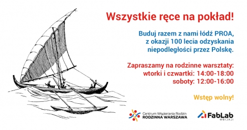 Wszystkie ręce na pokład! Budujemy łódź PROA!