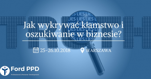 Jak wykrywać kłamstwo i oszukiwanie? - program 2 dniowy