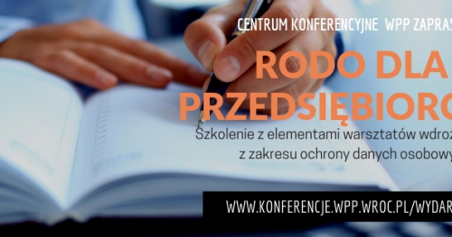 RODO DLA PRZEDSIĘBIORCÓW