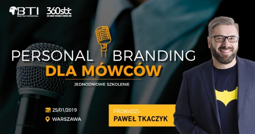 PERSONAL BRANDING DLA MÓWCÓW - WARSZAWA