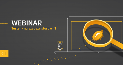 Webinar Coders Lab: Tester - najszybszy start w IT