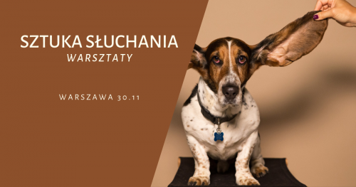 Szkolenie Sztuka Słuchania - Warszawa 30 Listopada 2018