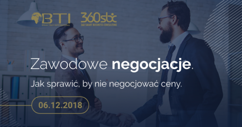 Zawodowe negocjacje - Jak sprawić, by nie negocjować ceny - WARSZAWA