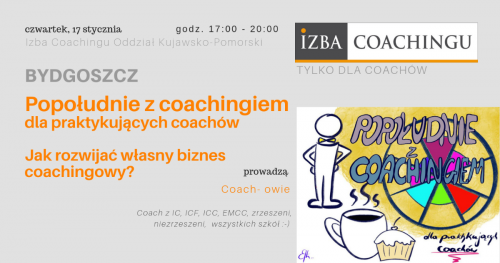 Popołudnie z coachingiem dla praktykujących coachów