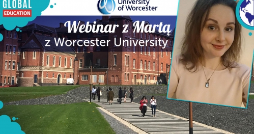 Webinar z Martą z Worcester University
