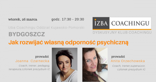 Jak rozwijać własną odporność psychiczną - Dyskusyjny Klub Coachingu