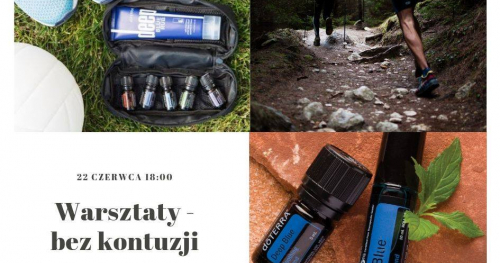 Trening bez kontuzji z olejkami eterycznymi