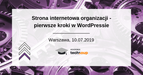 Strona internetowa organizacji - pierwsze kroki w WordPressie