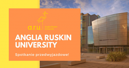 Spotkanie Przedwyjazdowe - Anglia Ruskin University