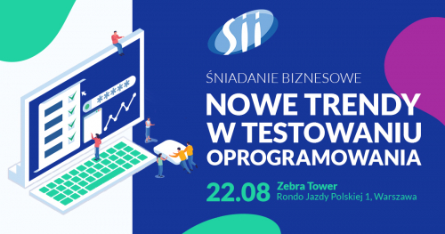 Nowe trendy w testowaniu oprogramowania - śniadanie biznesowe