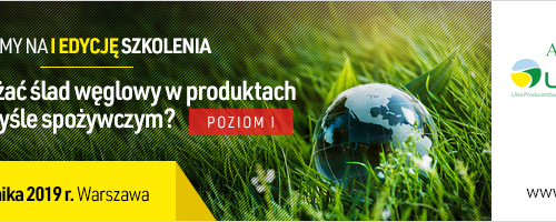 Akademia UPEMI "Jak obniżyć ślad węglowy w produktach w przemyśle spożywczym?" - poziom I