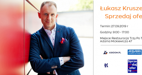 Łukasz Kruszewski - Sprzedaj ofertę