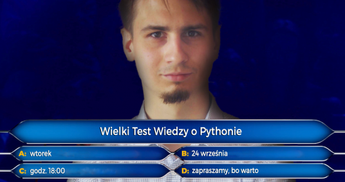 Wielki test wiedzy o Pythonie | Webinar
