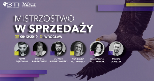 MISTRZOSTWO W SPRZEDAŻY - ZMAKSYMALIZUJ SWOJE WYNIKI W SPRZEDAŻY - WROCŁAW